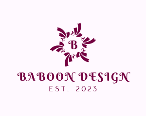 Decorative Ribbon Interior Design logo design