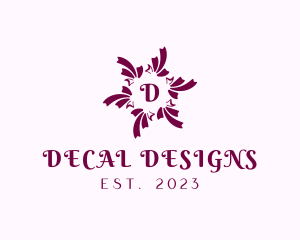 Decorative Ribbon Interior Design logo design