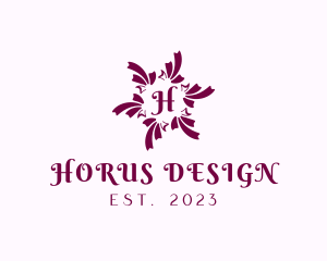 Decorative Ribbon Interior Design logo design