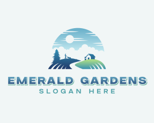 Garden Lawn Care Logo