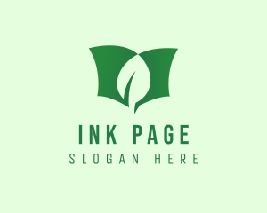 Page - Eco Leaf Booklet logo design