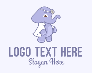 Doctor - Elephant Children’s Doctor logo design