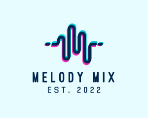 Album - Music Streaming Soundsystem logo design