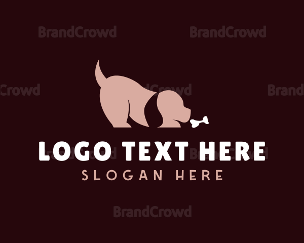 Pet Dog Animal Logo