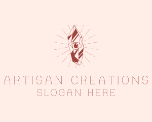 Eye Gemstone Artisan logo design