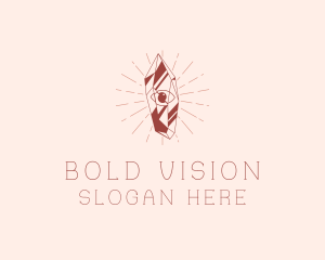 Eye Gemstone Artisan logo design