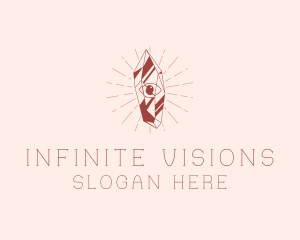 Visionary - Eye Gemstone Artisan logo design