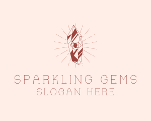 Eye Gemstone Artisan logo design