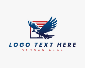 Animal - Patriot Postal Eagle logo design
