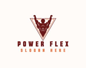 Bicep - Strong Human Gym logo design
