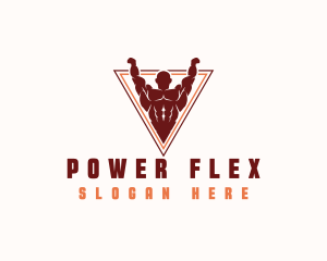 Strong Human Gym logo design