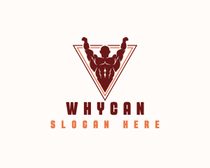 Bodybuilding - Strong Human Gym logo design