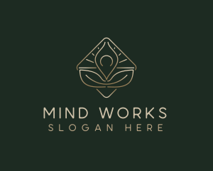 Zen Wellness Yoga logo design