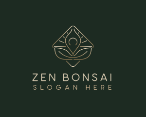 Zen Wellness Yoga logo design