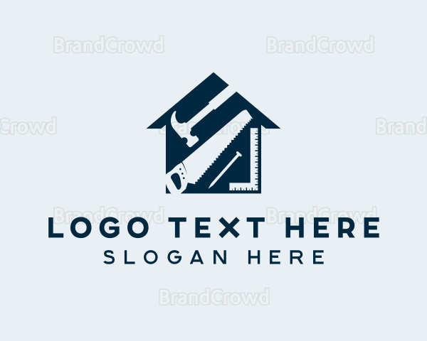 Home Construction Repair Logo