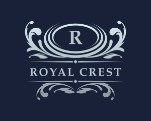 Royal Ornate Crest logo design