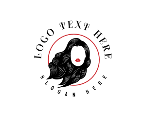 Wigs - Hair Salon Beauty logo design