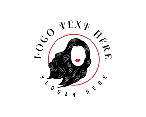 Hair-extension - Hair Salon Beauty logo design