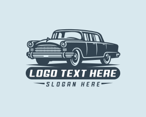 Vintage - Car Vehicle Automobile logo design