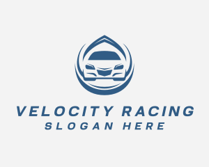 Sports Car Racing logo design