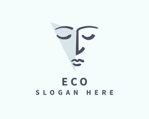 Woman Face Company Logo