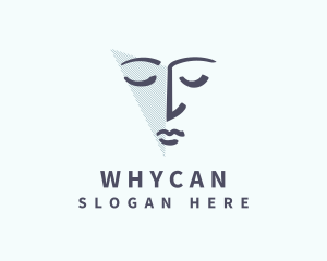 Woman Face Company Logo