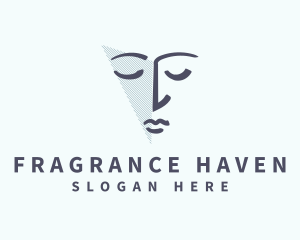 Woman Face Company logo design