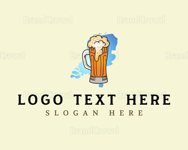 Netherlands Beer Pub Logo