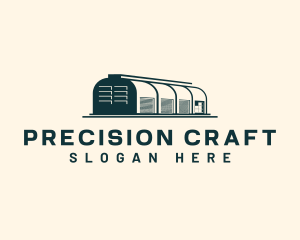 Manufacturer - Logistics Storage Warehouse logo design