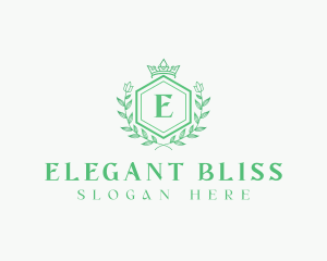 Jeweller - Elegant Floral Crown logo design