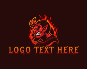 Mascot - Devil Demon Gaming logo design