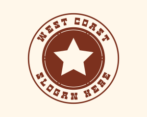 Western Sheriff Badge logo design