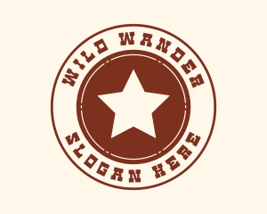 Western Sheriff Badge logo design