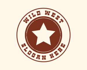 Western Sheriff Badge logo design