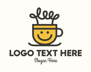 Emoji - Light Bulb Cup logo design