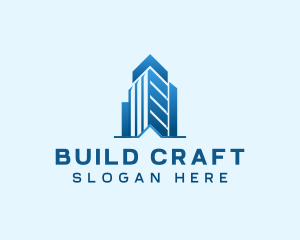 Corporate Building Realty logo design