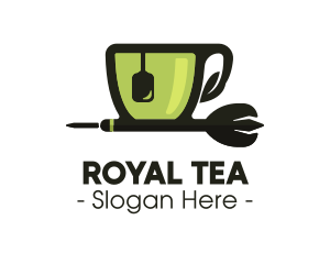 Tea Cup Dart logo design