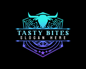 Beef - Buffalo Butcher Steakhouse logo design