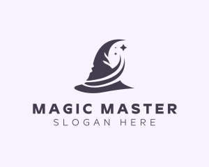 Wizard - Wizard Witch Hat logo design