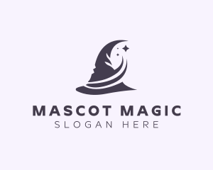 Wizard Witch Hat  logo design