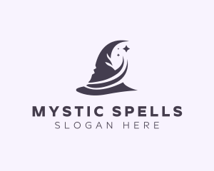 Witch - Wizard Witch Hat logo design