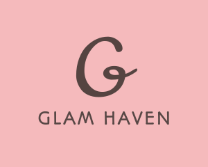 Glam - Glam Photography Business logo design