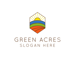 Agriculturist - Farming Agriculture Field logo design