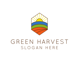 Agriculture - Farming Agriculture Field logo design