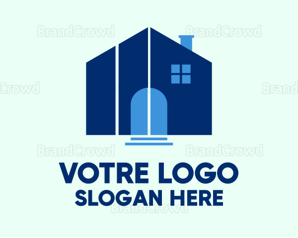 Blue House Steps Logo