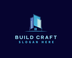 Property Construction Builder logo design