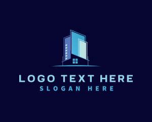 Building - Property Construction Builder logo design