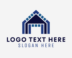 House Loan - Architecture Realty House logo design