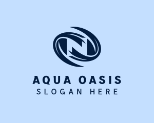 Pool - Aquatic Pool Water logo design