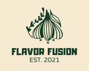 Taste - Garlic Cooking Ingredient logo design